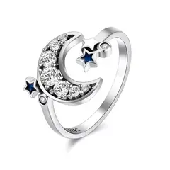 SHOPSMART - Anillo Luna Ajustable