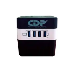 CDP - Estabilizador Corriente Cpu 4 Tomas Ru-avr604 600va Usb