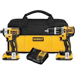 DEWALT - Taladro Percutor 12 Atornillador Impacto 14 20V Dck287D2-B2