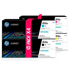 HP - PACK 04 TONER 414A PARA L.J. M454dw, M479dw, M479fdw