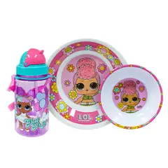 SCOOL - - Set Melamine con Botella LOL