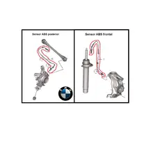 GENERICO - Sensor de abs velocidad para BMW