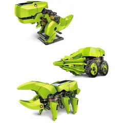 GENERICO - Robot Solar – Kit de 3 Robots en 1