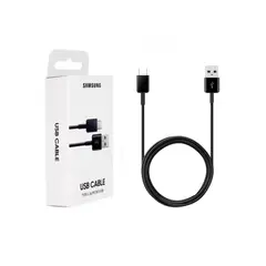 SAMSUNG - CABLE USB A TIPO C  NEGRO ORIGINAL
