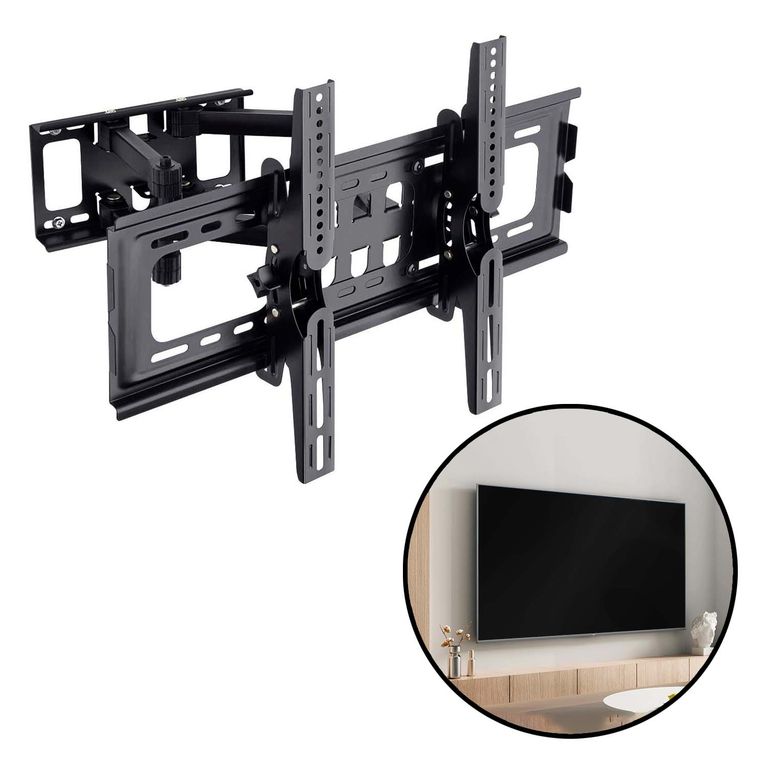Rack Movible para TV 40 a 80 Pulgadas Giratorio Ajustable