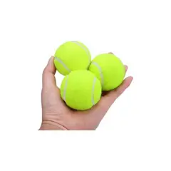 GENERICO - PACK 3 Pelotas de tennis tiger para niños y mascotas
