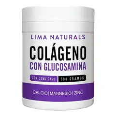 LIMA NATURALS - Colágeno Con Glucosamina 500 Gramos
