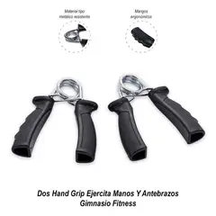 SASARU - Dos Hand Grip Ejercita Manos Y Antebrazos Gimnasio Fitness