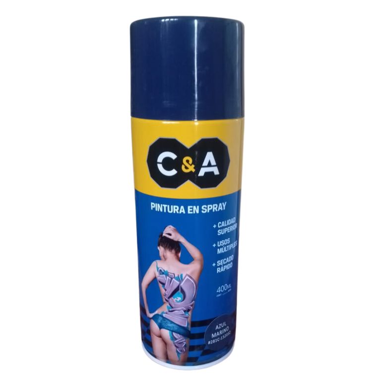 Pintura Spray C&A Azul Marino #281C - Azul
