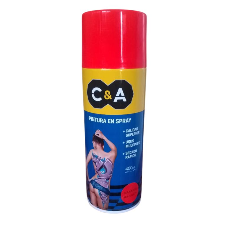 Pintura Spray C&A Naranja #65 - Naranja