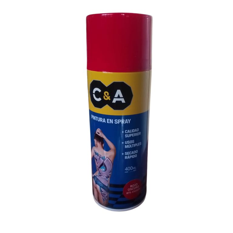 Pintura Spray C&A Rojo Oscuro #75 - Rojo