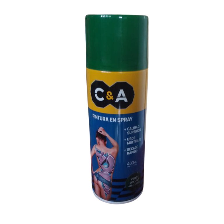 Pintura Spray C&A Verde Oscuro #48 - Verde