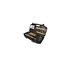 FACUSA - SET DE UTENSILIOS X 4 PARA PARRILLA BBQ CON MALETIN -