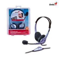 GENIUS - Audífono Con Micrófono Single Plus Hs-04S