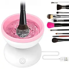 MINARI - Máquina Limpiadora de Brochas de Maquillaje Eléctrica R74