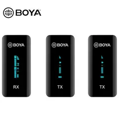 BOYA - Micrófono BY-XM6-S2 – Wireless – Para 2 Persona - Original