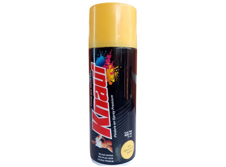 Pintura Spray Cream Yellow #33 - Crema