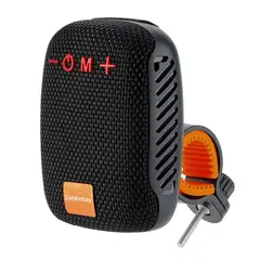 LINK - Parlante Bluetooth Inalámbrico con FM y Soporte para Bicicleta y Moto