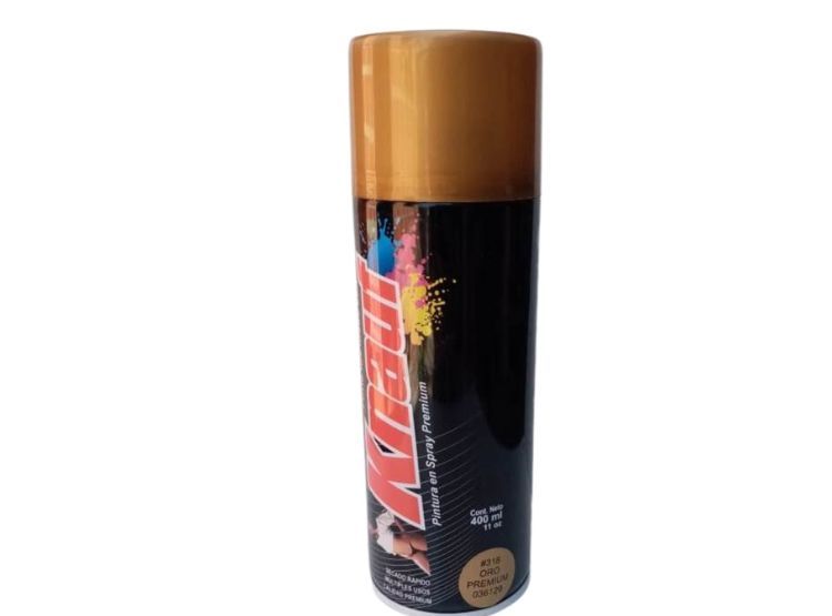 Pintura Spray Oro Premium #318  - Dorado