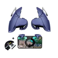 GENERICO - Gatillos Gamer Para Smartphone Blue Shark.