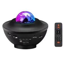 ELMEJORPRECIO - Lámpara Proyector Musical a Bluetooth con Control Remoto