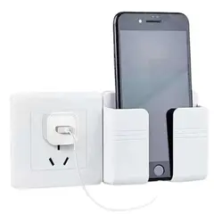 GENERICO - Pack por 2 Soportes Para Celular De Pared Con Adhesivo, Control