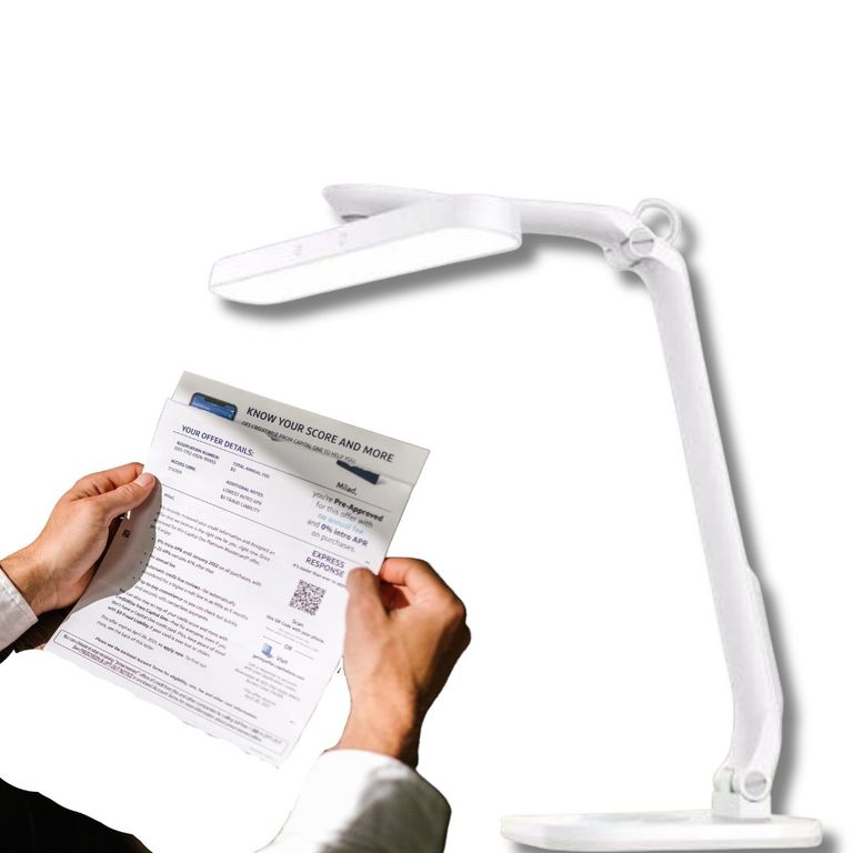 Lampara Led Recargable Intensidad Regulable Táctil Giratoria 360°