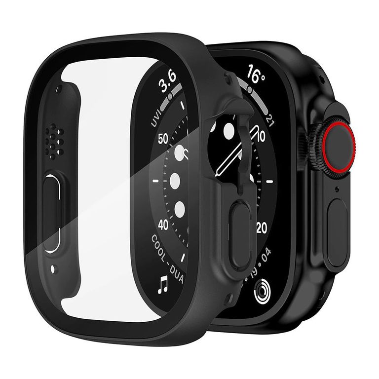 Case con Vidrio para APPLE WATCH ULTRA 49mm - Negro.