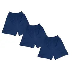 PEYITO - Short niño pack x3 - Azul Marino