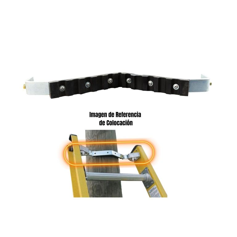Apoyaposte para Escalera Telescopica de Fibra de Vidrio (x 1 Pza)