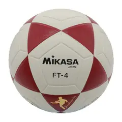 MIKASA - PELOTA PARA FUTBOL DE CUERO SINTETICO FT 4