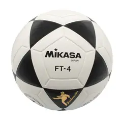 MIKASA - PELOTA PARA FUTBOL DE CUERO SINTETICO FT 4