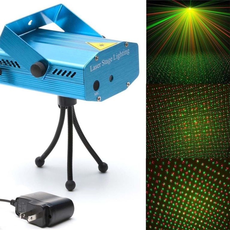 Proyector Laser Verde Psicodélicas Audiorítmico Fiesta Disco