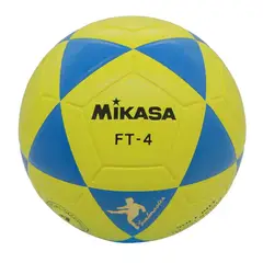 MIKASA - PELOTA PARA FUTBOL DE CUERO SINTETICO FT 4