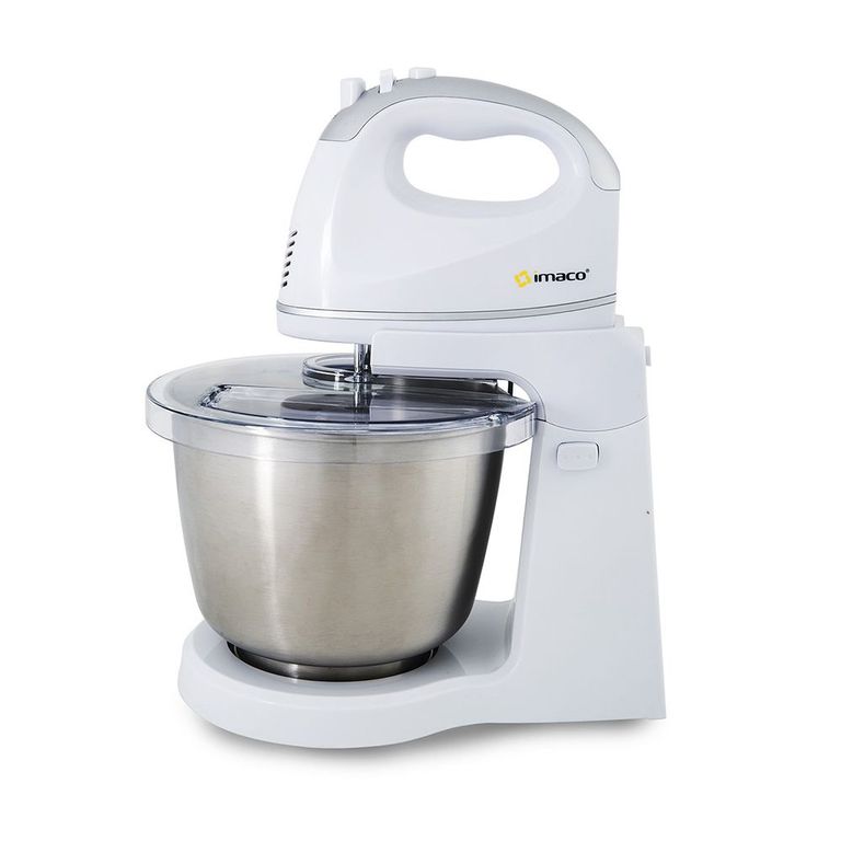 Batidora De Mano Y Pedestal HM3025S De 300W Blanco