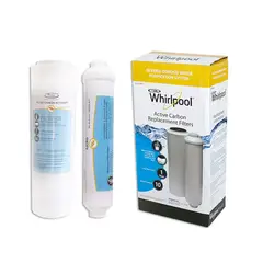 WHIRLPOOL - Pack de Filtros Carbón Activado para Ósmosis Purificador Whirlpool.