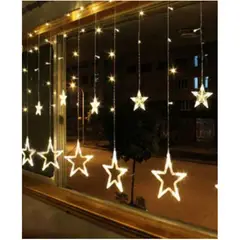 GENERICO - Luces led de navidad modelo estrellas