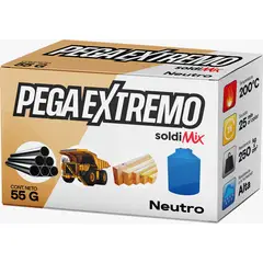 SOLDIMIX - Soldadura Industrial en Frio Pega Extremo x 55gr - Neutro