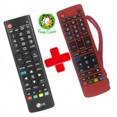 UNIVERSAL - Control Remoto para Lg Smart tv 3D Funda Rojo