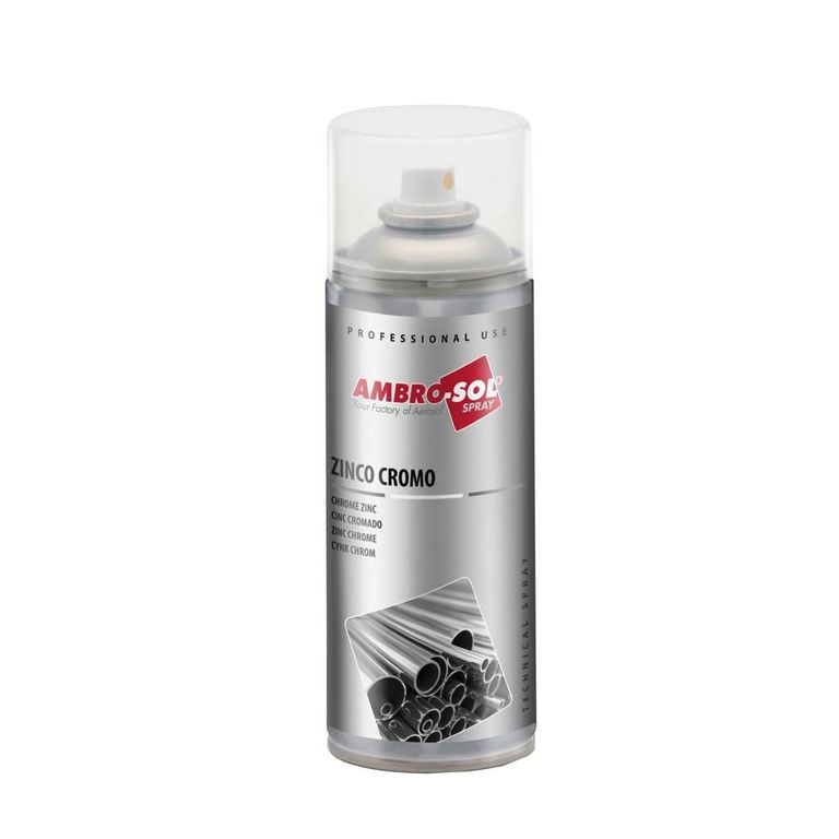 Pintura Galvanizada Cinc 98% Cromado 400 ML