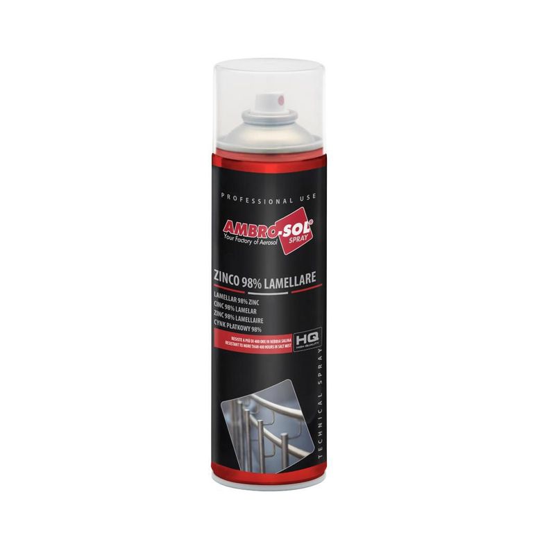 Pintura Galvanizada Cinc 98% Laminar 500 ML