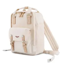 HIMAWARI - - Mochila escolar o de viaje porta Laptop H188L-59 Blanco humo