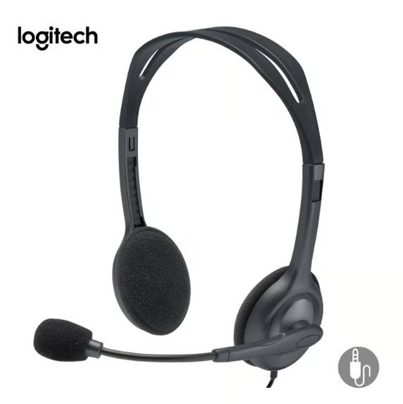 AUDIFONO CON MICROFONO PARA LAPTOP H111 JACK 3.5