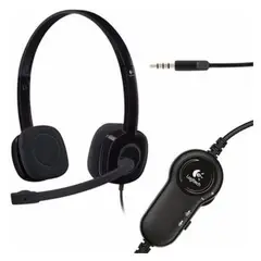 LOGITECH - AUDÍFONO CON MICROFONO PARA LAPTOP H151 STEREO BLACK