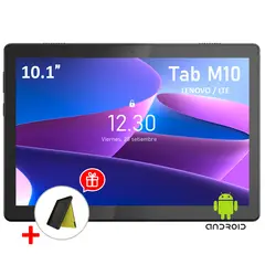 LENOVO - Tablet TAB M10 HD con Chip 2GB RAM 32GB TAB-X505L + Funda
