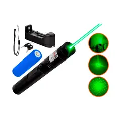 GENERICO - Puntero Laser Recargable 303 Largo Alcance Multifuncional