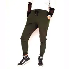 KINETIX - Buzo Jogger Casual Simple Mujer Verde Militar