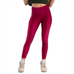KINETIX - Leggings Malla Futuristic Mujer Adulto Lycra Guinda