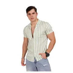TROPIKL - Camisa Hawaiana Harmony Slim Fit Hombre