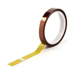 GENERICO - Cinta adhesiva termica kapton resistente al calor 12mm x 30mts